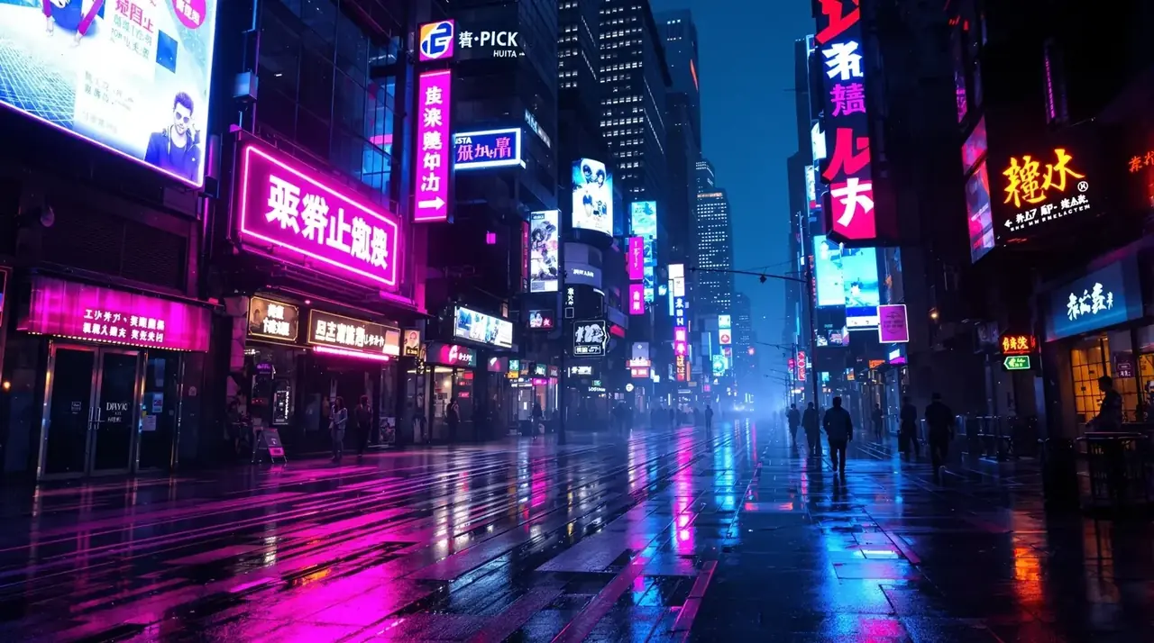 丁香五月在线 · 赛博朋克霓虹都市